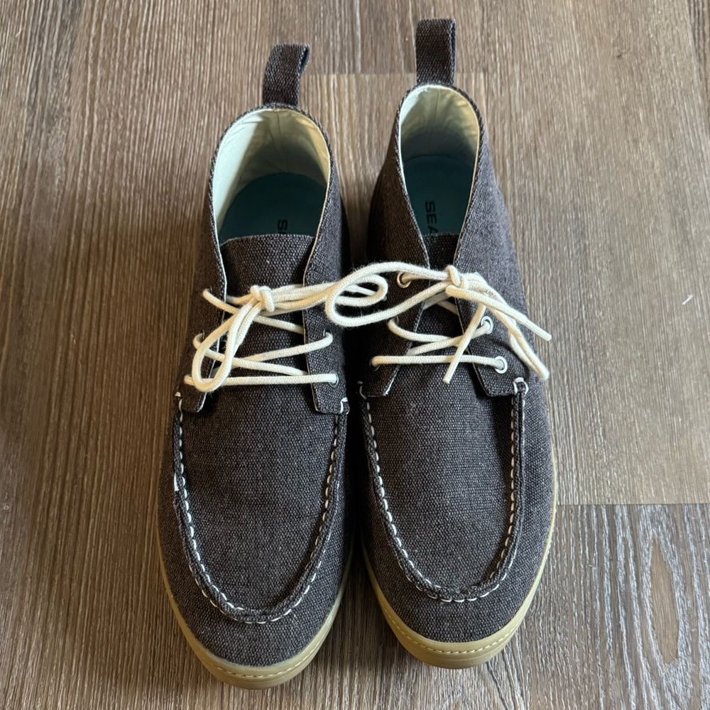 Men’s SeaVees El Cap Camp Moc Chukka Sneaker - Bark, 11.5